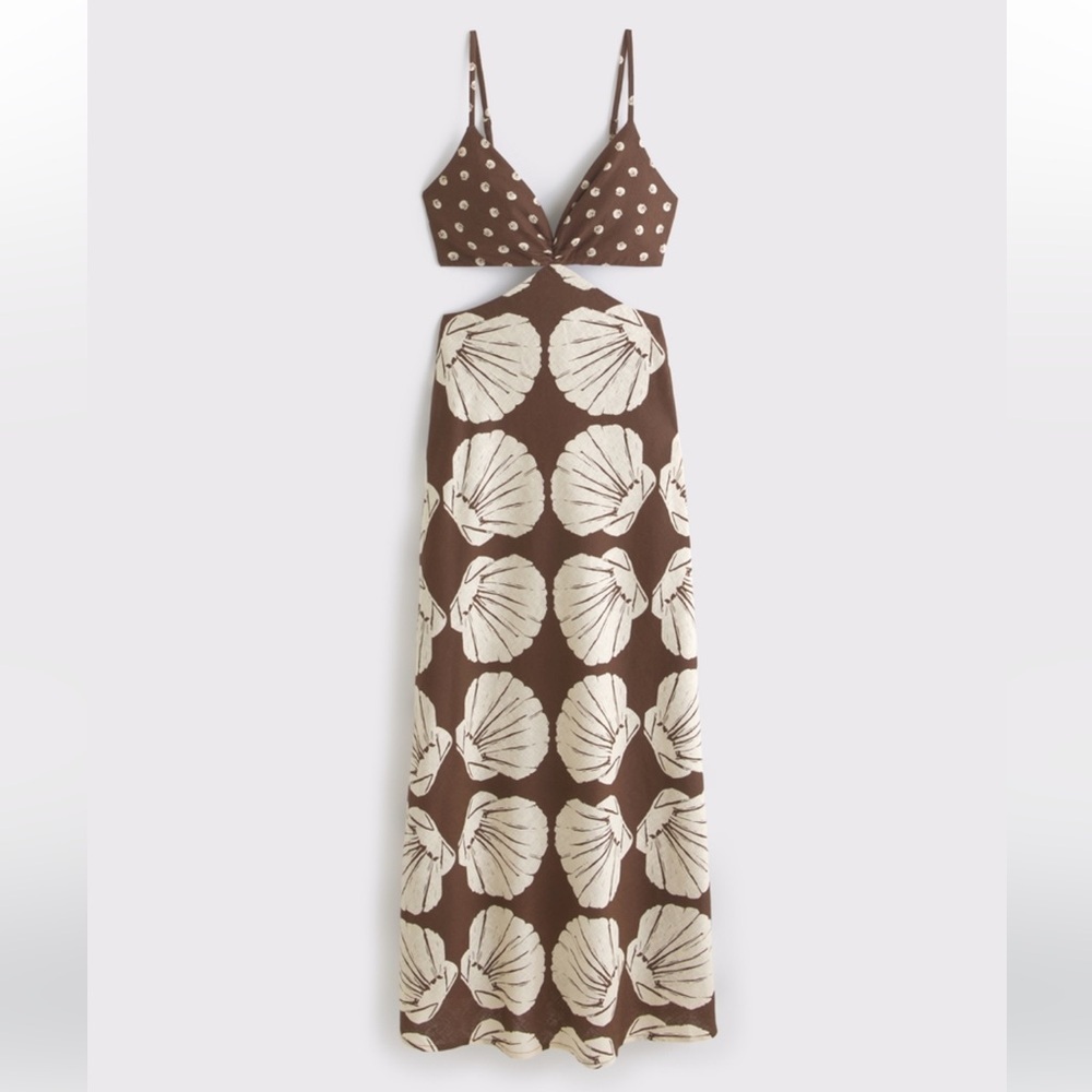 NWT Abercrombie and Fitch The A&F Julia Slip Cuto… - image 1